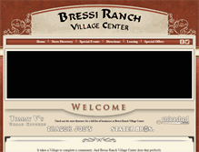 Tablet Screenshot of bressiranchvillagecenter.com